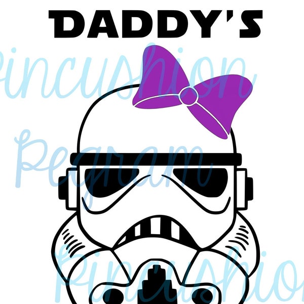 Daddy's Storm pooper storm trooper digital file- SVG, PNG, JPEG