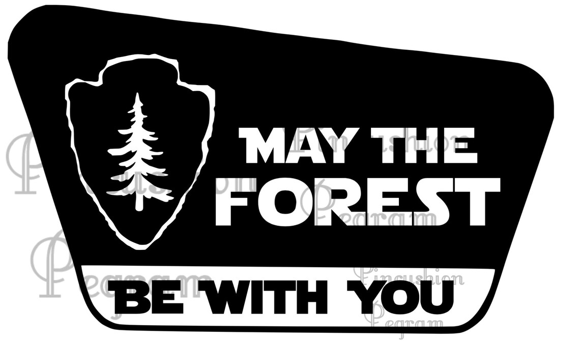 may the forest be with you t shirt
