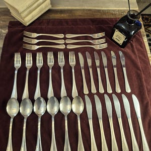 silver cutlery