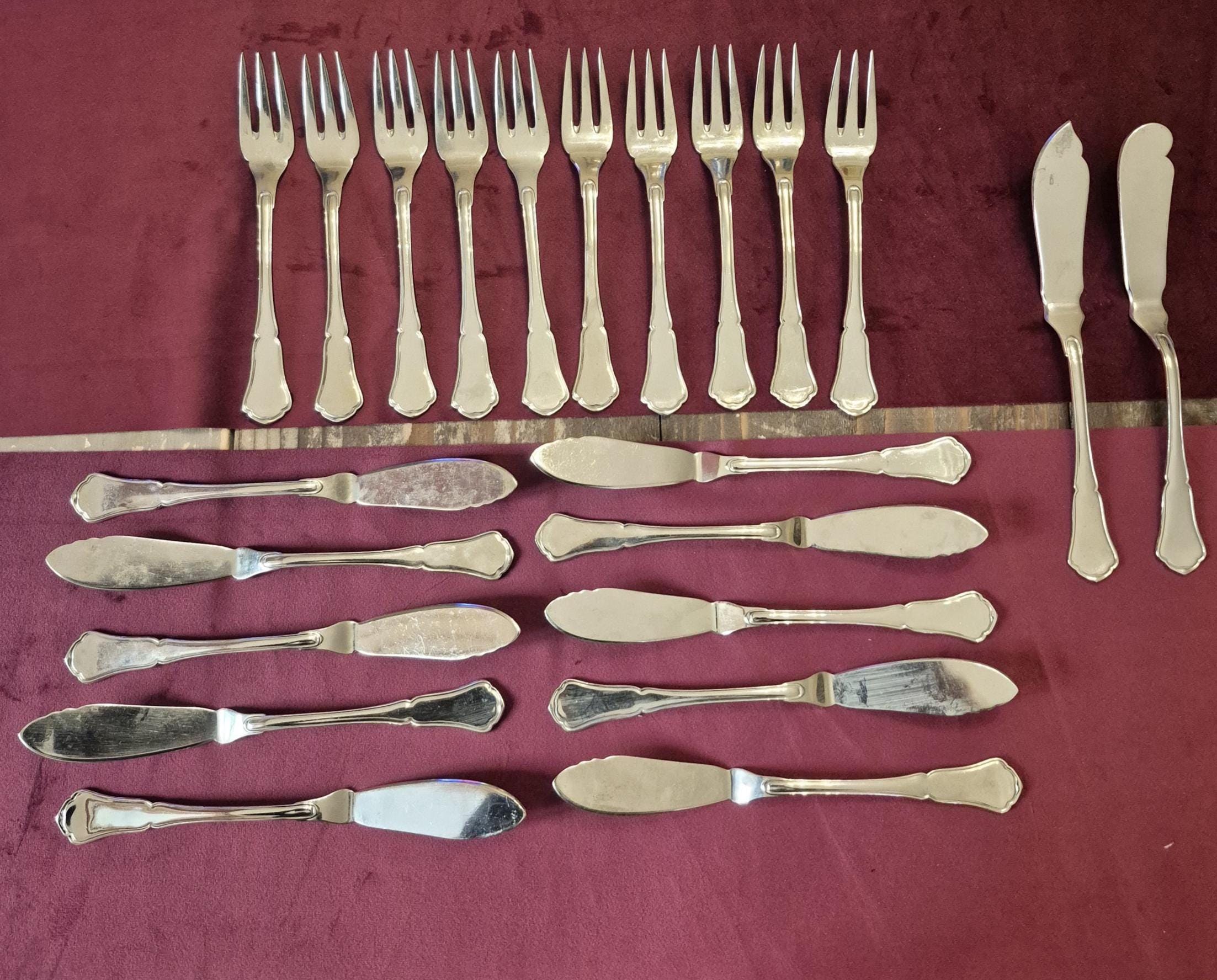 Sambonet Table knife Store ⁄ 日本 Etsy - silver アンティーク銀食器