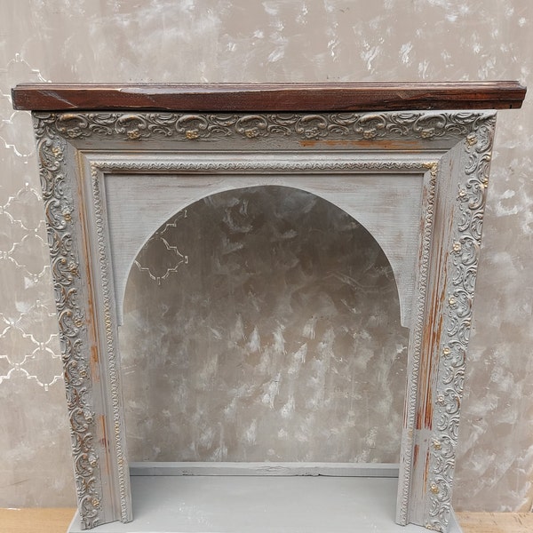 Fireplace frame
