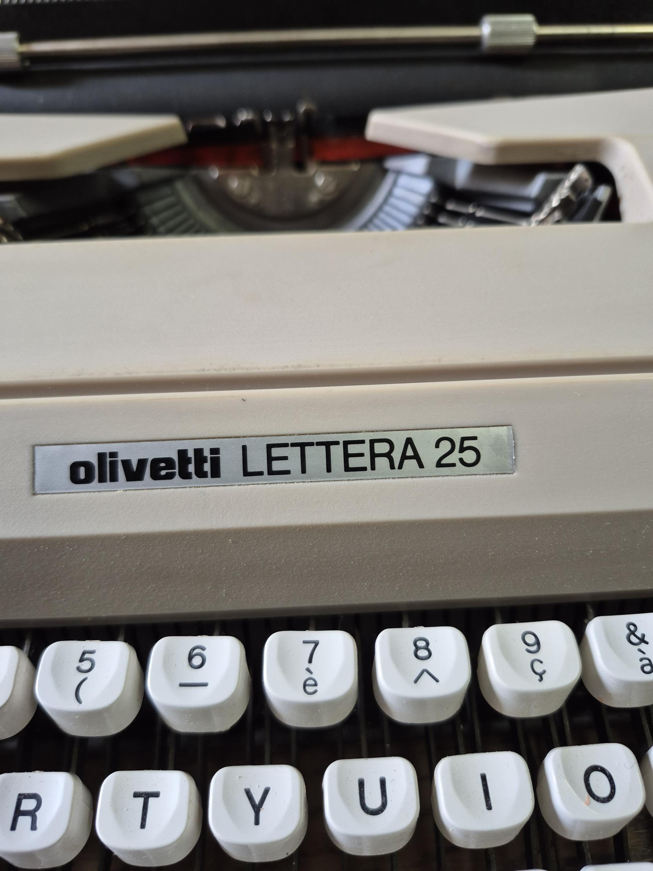 Olivetti Letter 25 - Etsy