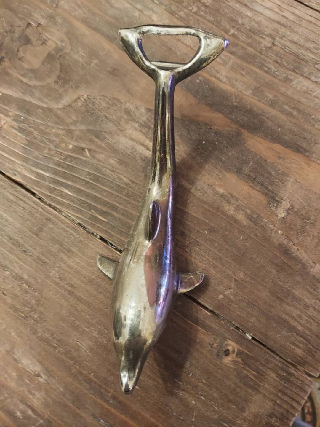 ドルフィン栓抜き シルバー - Etsy 日本