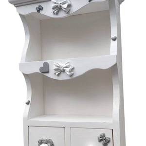 Hearts and bows plate rack