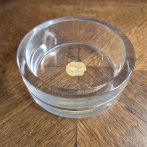 crystal ashtray