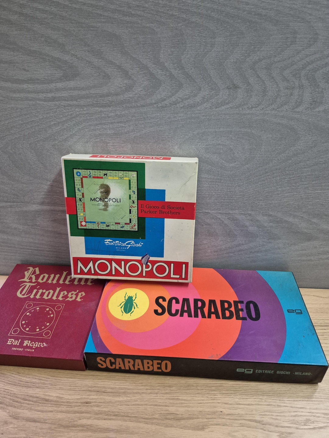 Set of 70s Board Games