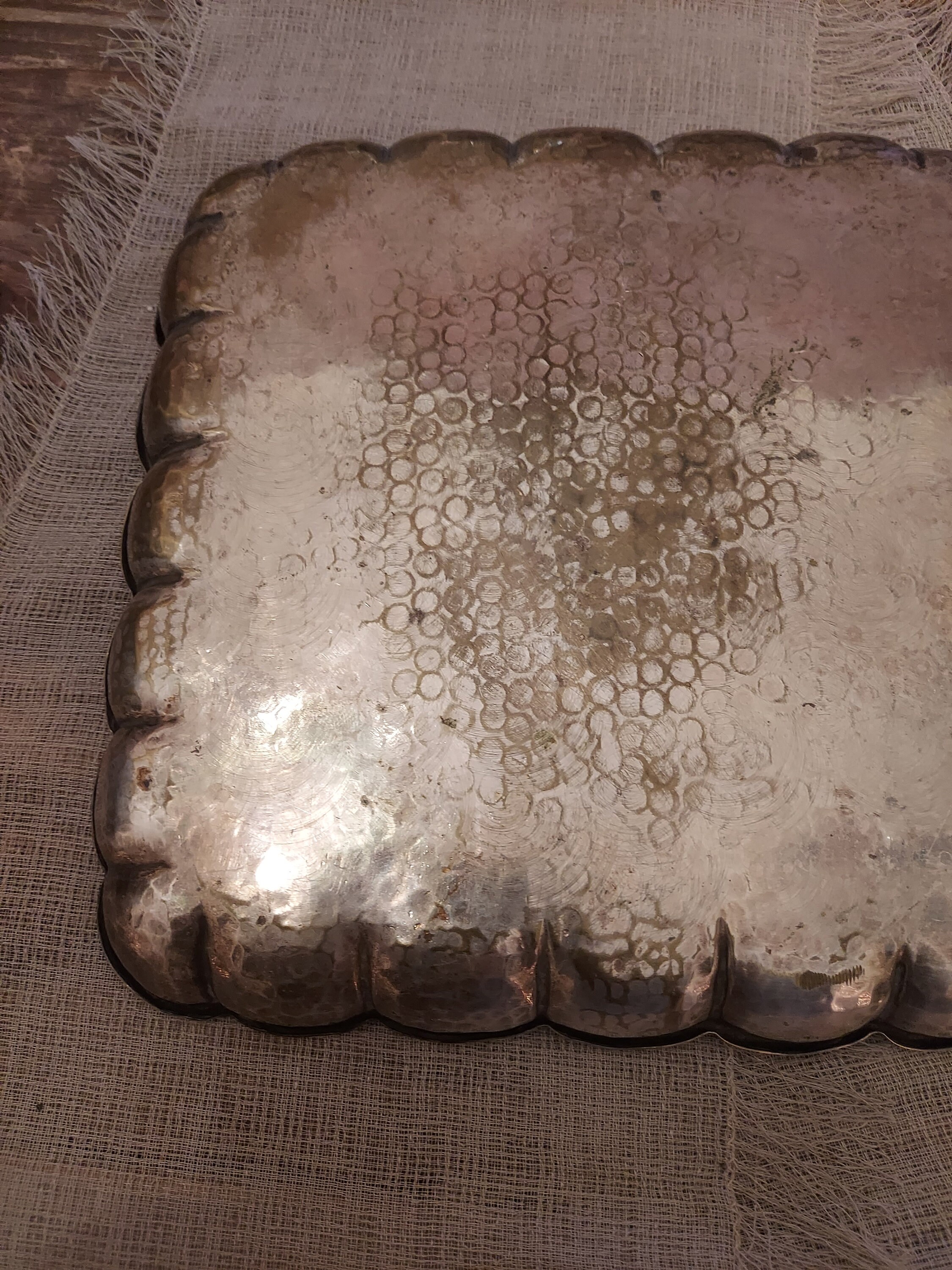 銀メッキトレイ - Etsy 日本