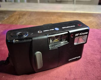 未使用 オリンパス AF-10 スーパー35mmフィルムカメラ、ビンテージ