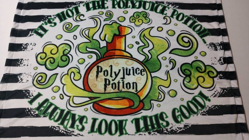 Harry Potter Baby Blanket Hand made blanket Toddler Blanket