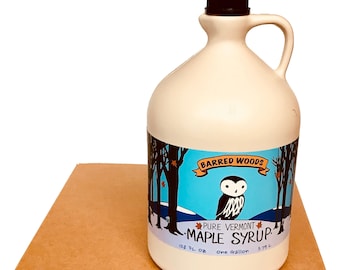 Bulk Maple Syrup - Four 1 Gallon Jugs of Pure Vermont Maple Syrup