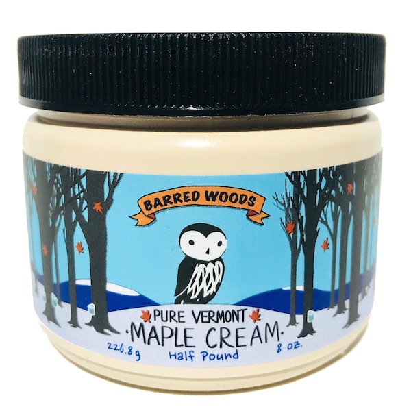 Maple Cream Made from 100% Pure Vermont Maple Syrup - Also Known as Maple Butter