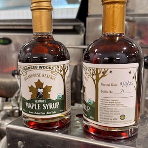 2025 Sugarhouse Reserve Maple Syrup - From Barred Woods Maple