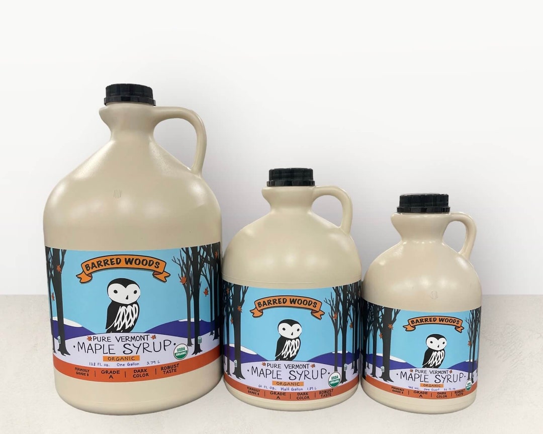 Grade B Maple Syrup Pure Vermont Organic Maple Syrup Now Known as Grade