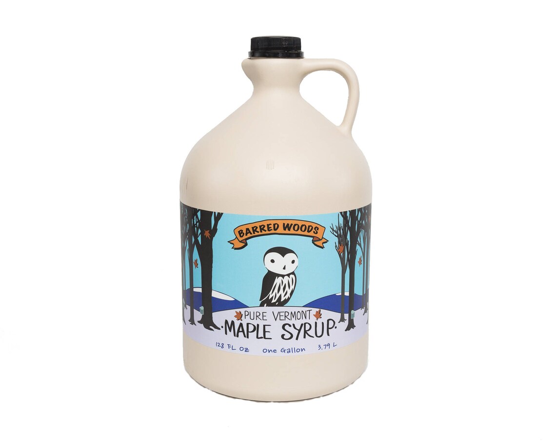 Bulk Maple Syrup Four 1 Gallon Jugs of Pure Vermont Maple Etsy