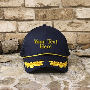 Customized Marine Trucker Cap