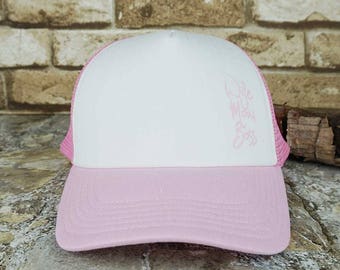 Wife Mom Boss Trucker Hat