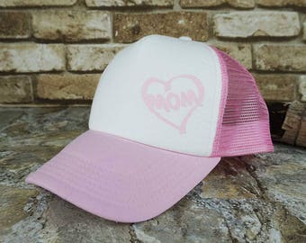 Heart Mom Trucker Cap