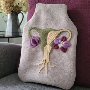 Merino Wool Hot Water Bottle Cover * Cozy * Gift for Her * Self-care