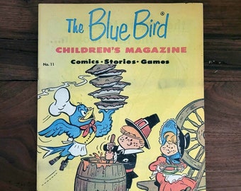 The Blue Bird Kindermagazin Nr. 11 * Comics Geschichten Spiele * R & S Shoe Store