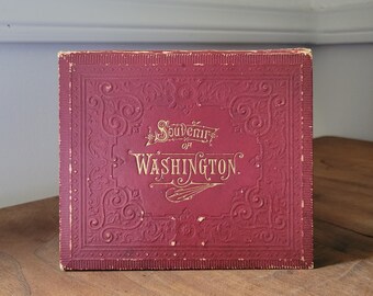 Souvenir Album des Washington * bildenden Touristenführers