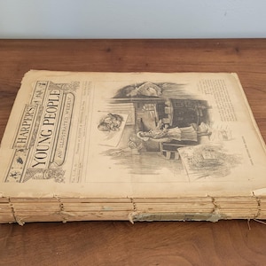 38 Volumes of 1880 Harper&#39;s Young People: An Illustrated Weekly