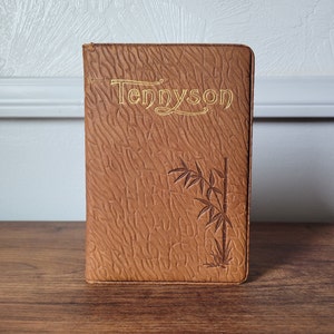 The Poetical Works of Alfred Lord Tennyson * Antique Poetry Book