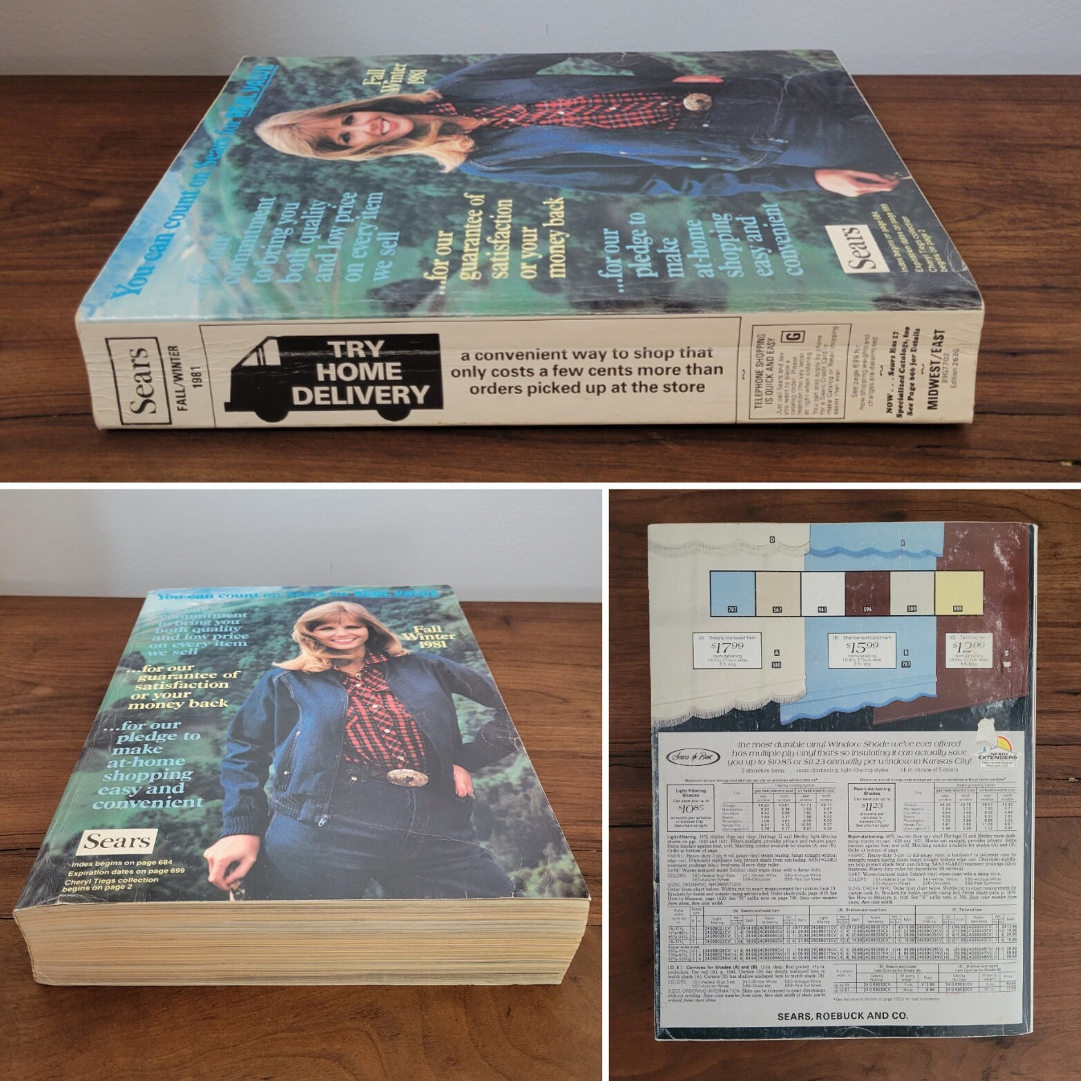 Vintage Sears Catalog * Fall / Winter 1981 * 1623 Pages