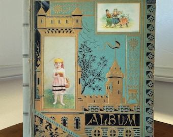 Antique Edwardian-era Scrapbook