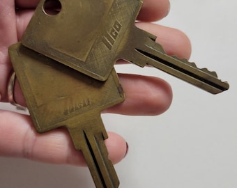 Vintage IIco Hotel / Motel Room Keys (2)