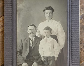 Antique Studio Family Portrait