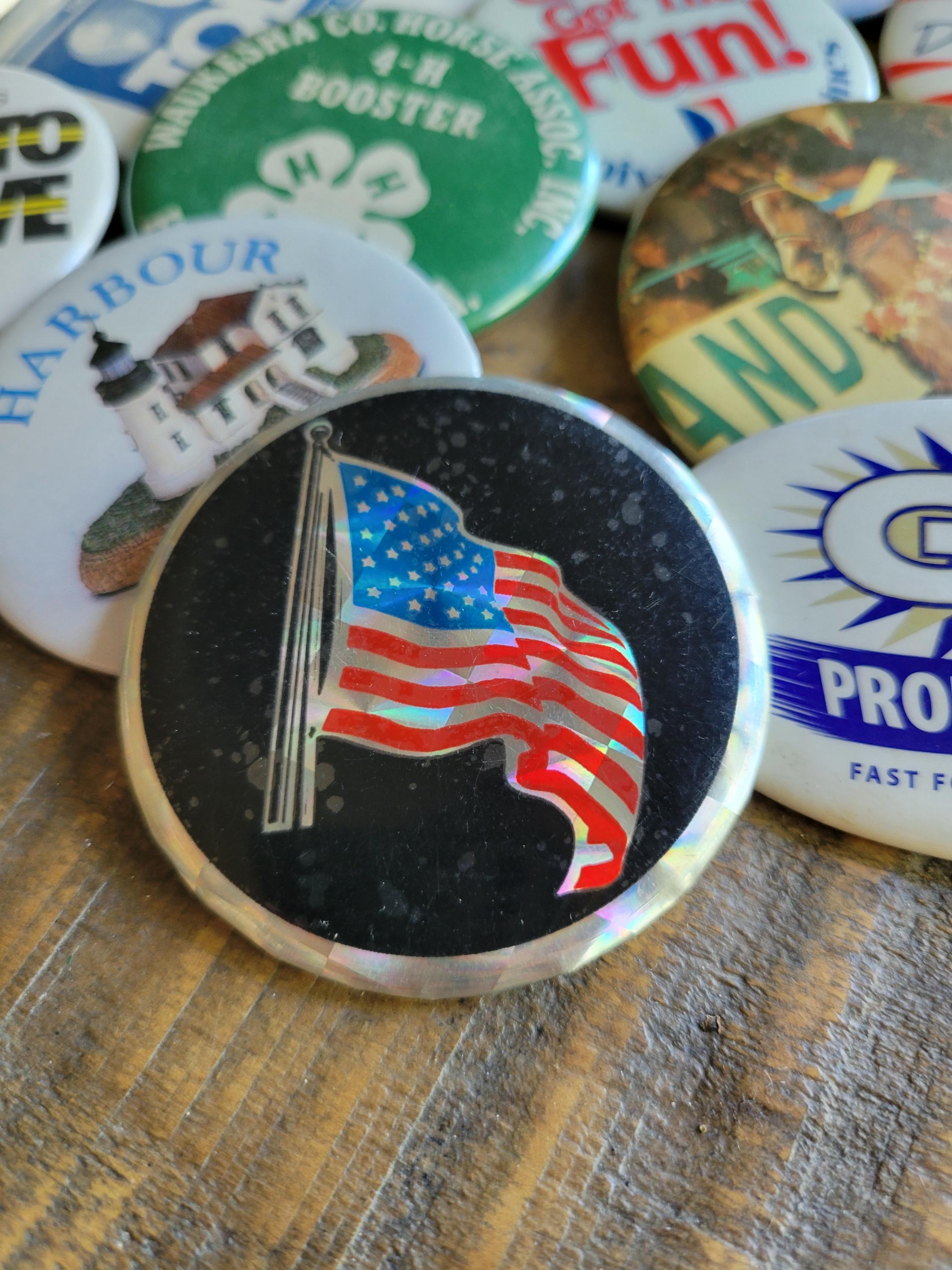 Lot of Vintage Pin-back Buttons - Etsy