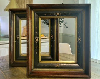 Pair of Victorian Walnut Deep Eastlake Picture Frames