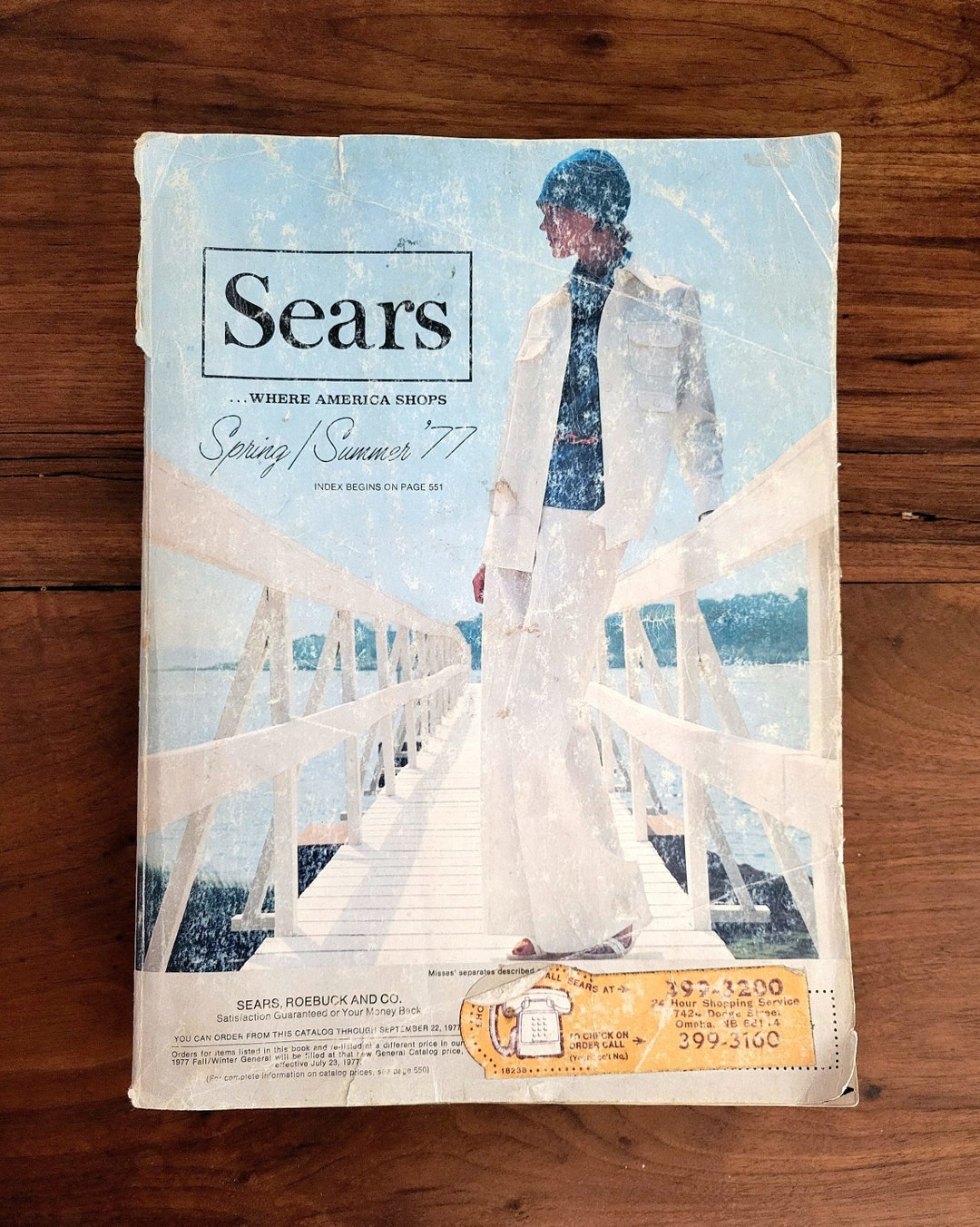 Vintage Sears Catalog Spring / Summer '77 Sears Roebuck and Co. 1431