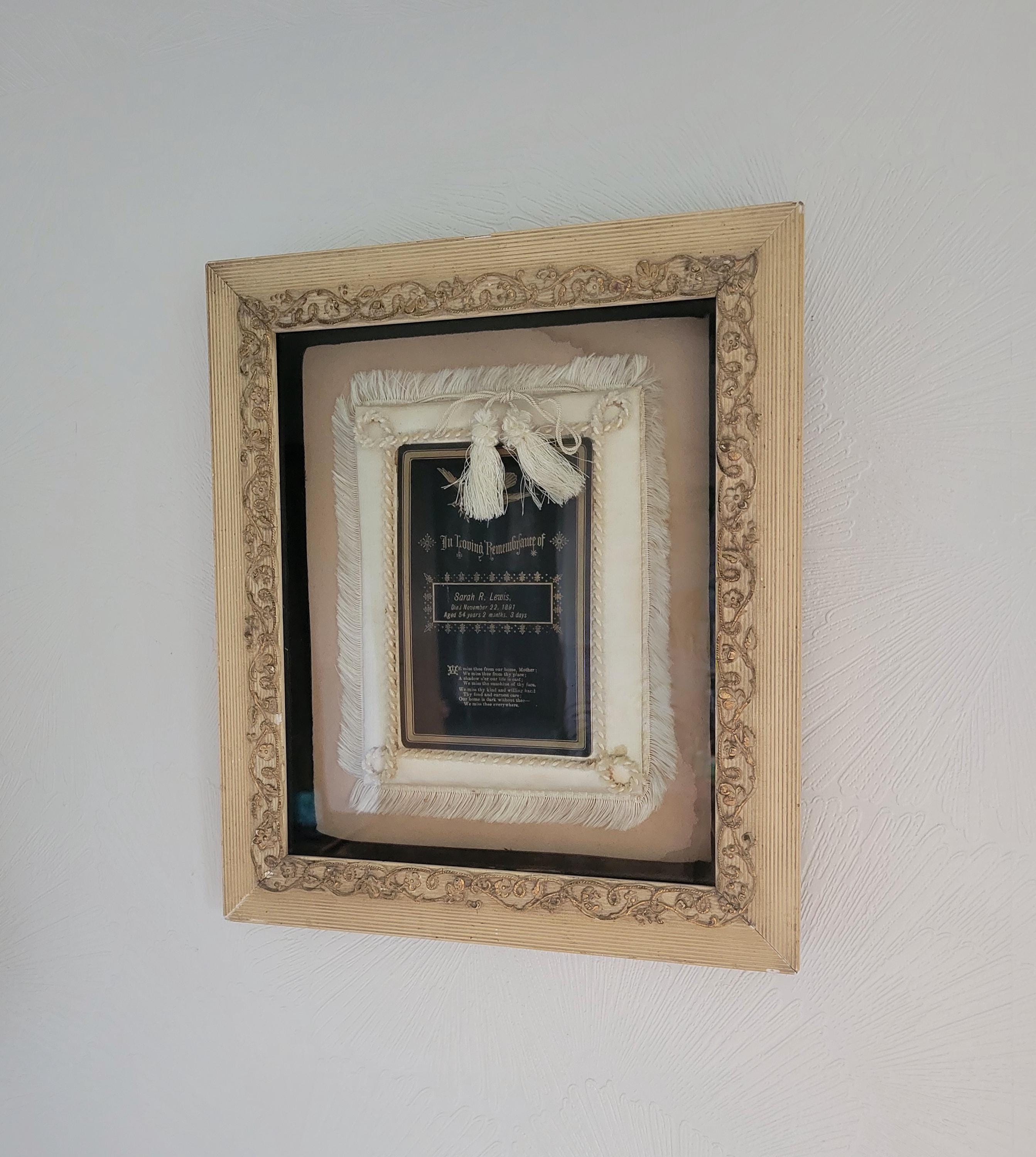 Victorian Mourning Shadow Box - Etsy