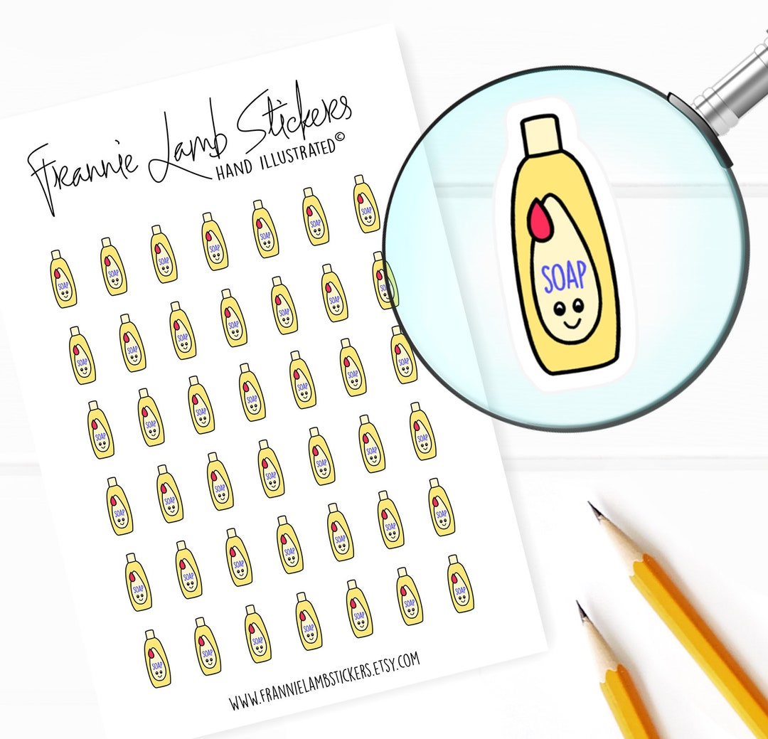 Shampoo Stickers (1/2
