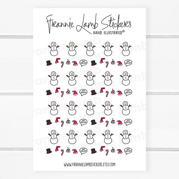 Cranberry Stickers 1/2 Each, Seasonal Planner Stickers, Holiday and Winter  Stickers, Seasonal Stickers for Planners, Calendars and More 