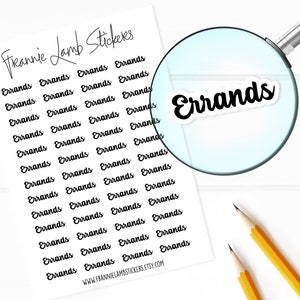 Pegatinas de recados, 52 etiquetas para planificadores, calendarios y más, opciones de color y papel disponibles