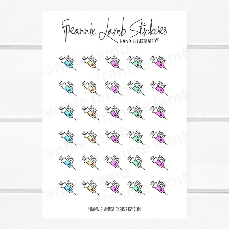 Botox Stickers (1/2