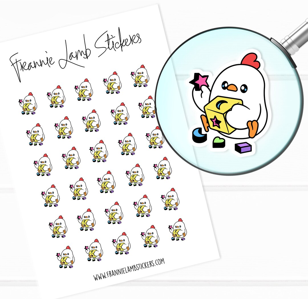 Cute Daycare Toddler Stickers (1/2