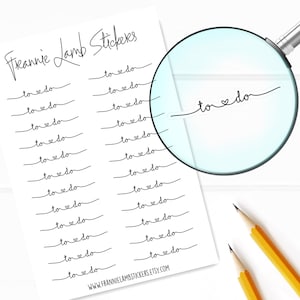 Adesivos de planejador para fazer (OPÇÕES DE CORES), estilo banner de 1,5" de largura, escolha de papel adesivo transparente fosco ou branco fosco, adesivos de calendário