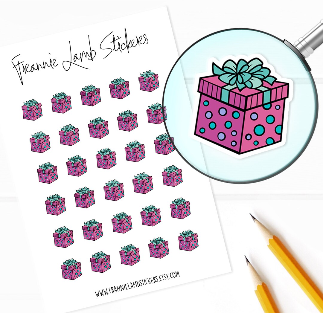 Present Stickers (1/2