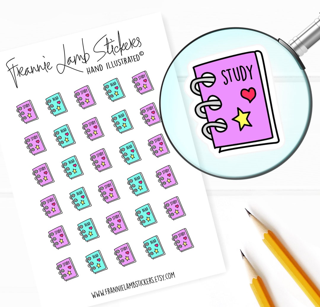 Sticker Childre Study Read and Study Stickers (1/2