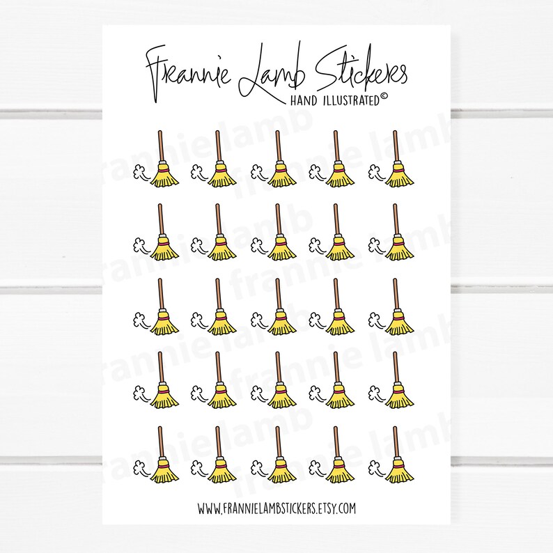 Sweeping Sticker Sweeping Stickers (1/2