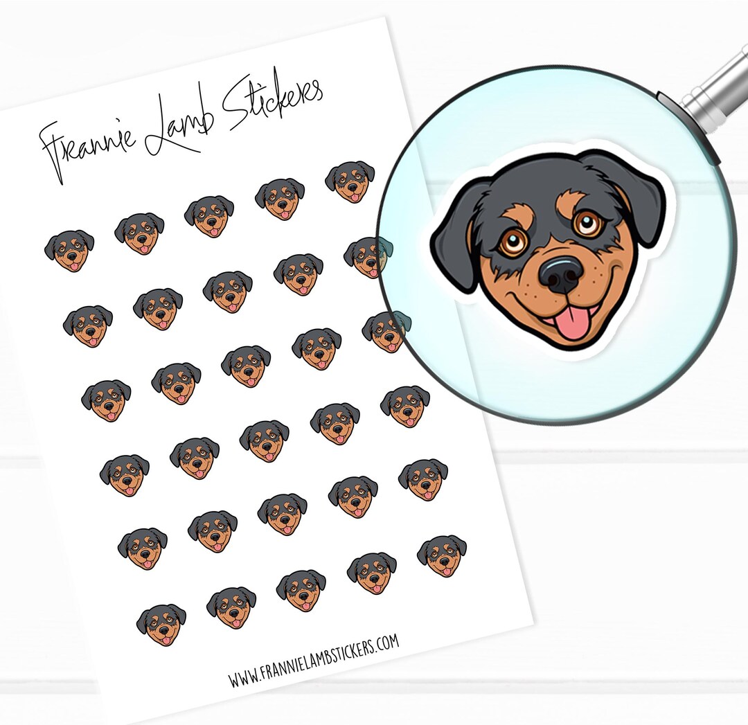 Rottweiler Stickers (1/2