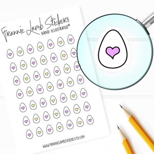 Ovulatie Tracker Stickers (elk 1/2"), Planner Stickers, Ovulatie Reminder Stickers voor kalenders, planners, plakboeken, ambachten en meer