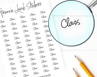 Pegatinas para planificadores de clases, 65 etiquetas para planificadores, calendarios y más, opciones de color y papel disponibles