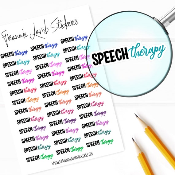 Therapy Reminder Stickers 1/2 Each, Therapy Appointment Planner Stickers,  Therapy Stickers for Calendars, Planners and More 