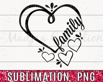 Download Family With Hearts Etsy