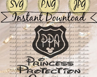 Princess Protection Svg Etsy