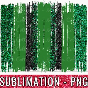 Brush Stroke PNG, Green & Black Brush Stroke Background, Sublimation Brush Stroke, Glitter Green Brush Stroke, School Spirit Shirt, Team PNG
